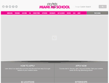 Tablet Screenshot of miamiadschool.com