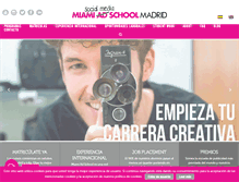 Tablet Screenshot of miamiadschool.es